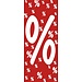 2Lif Banner Prozente vlamw. gefin. 75x180 cm