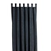 2Lif New York curtain black 135 cm x 260 cm with loops