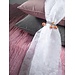 2Lif Organza de luxe Maxime wit/red 150 cm x 2,5 mtr