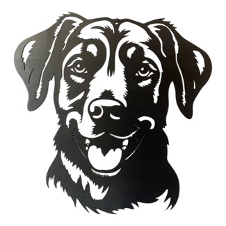Siermetaal Metalen Beauceron Wanddecoratie van Cortenstaal – 346 x 313 x 2 mm