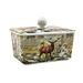 Lesser & Pavey Botervloot Porselein – Hertendecor 16x10x10 cm