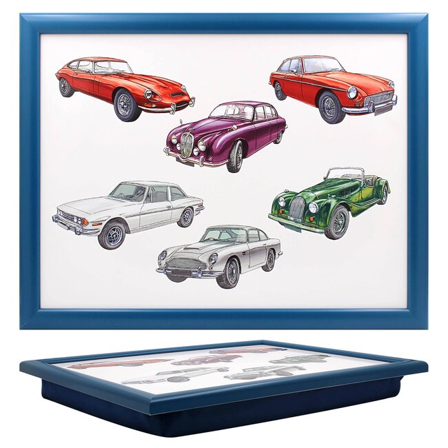 Lesser & Pavey Schootkussen oldtimers-43 x 33 x 6.5 cm-1 stuks