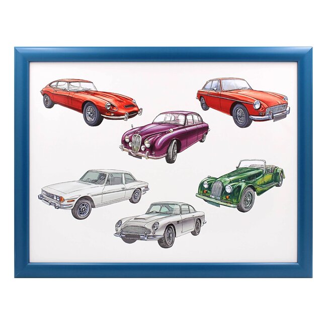 Lesser & Pavey Schootkussen oldtimers-43 x 33 x 6.5 cm-1 stuks