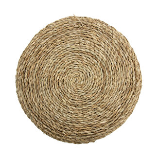Mars & More zitkussen  zeegras rond 40cm