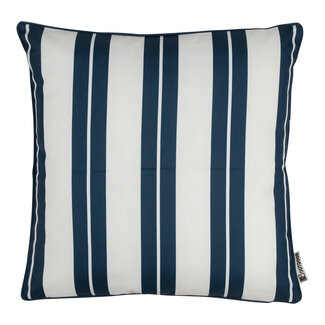 2Lif St. Raphael Stripe kussen blauw 47x47cm