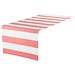 2Lif Mireille Tafelloper coral rood 42x142cm