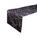 2Lif Leaves Tafelloper anthraciet 41x145cm