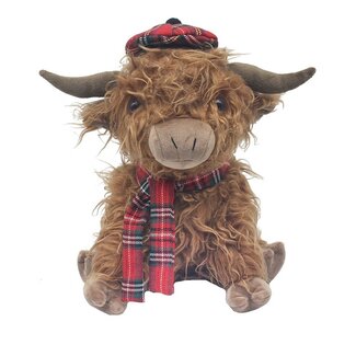 Dream-Living Deurstopper  schotse hooglander tartan 1.5 kilo