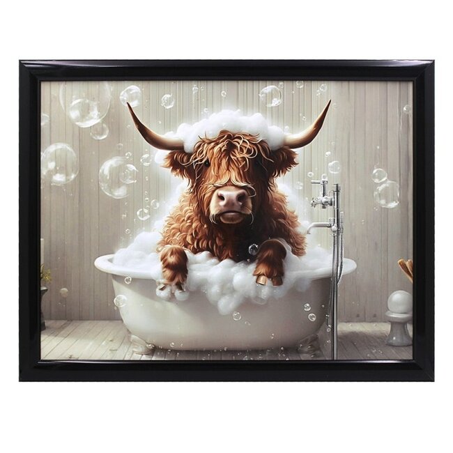 Lesser & Pavey Schootkussen laptray  Schotse hooglander Charme in Bad 44 x 34 x 6 cm