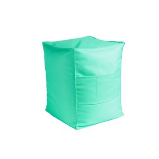 2Lif St. Tropez Outdoor poef kussenhoes groen 39x39x50cm