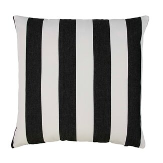 2Lif Lef grote streep outdoor donker grijs cushion 45x45cm