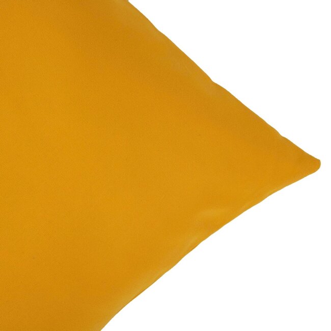 2Lif Lef uni buitenkussen geel 60x60cm