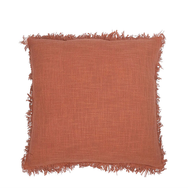 Linen & More Lioni kussen roze 45x45cm