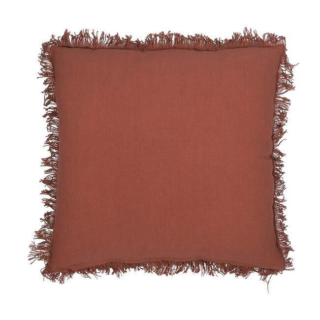 Linen & More Lioni kussen roze 45x45cm