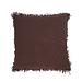 Linen & More Lioni kussen bruin 45x45cm