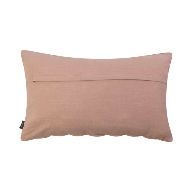 Linen & More Paulie Kussen perzik roze 30x50cm