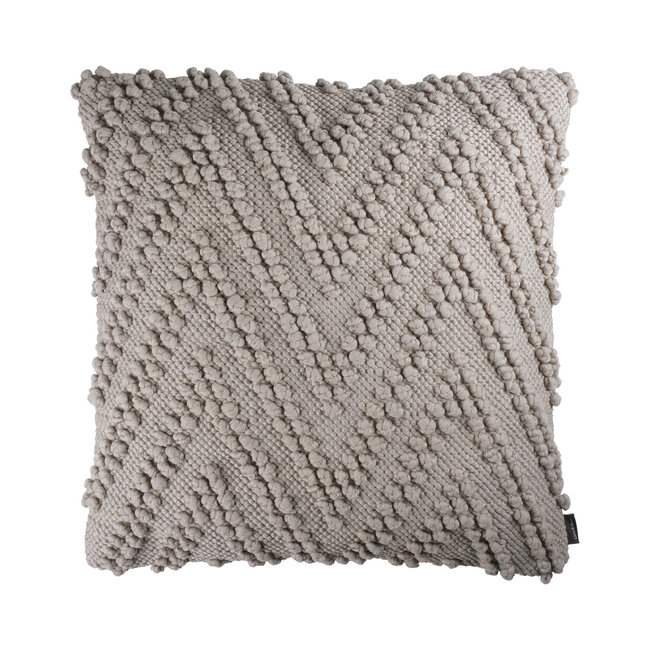 Linen & More Ace kussen beige 45x45cm