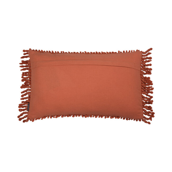 Linen & More Siena kussen oranje 30x50cm
