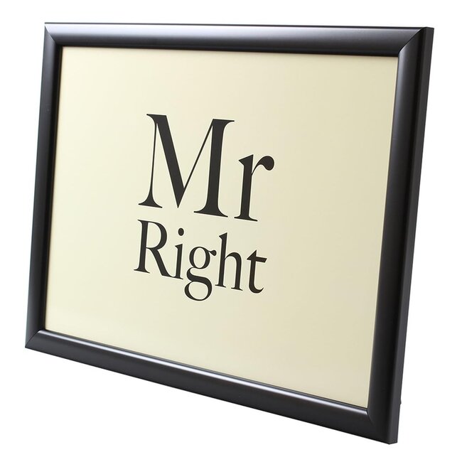 Lesser & Pavey Schootkussen Laptray – Mr. Right – 44 x 34 x 6 cm