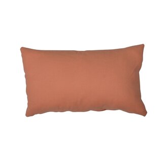 Linen & More Flannel kussen oranje 30x50cm Linen & More Flannel kussen oranje 30x50cm