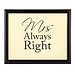 Lesser & Pavey Schootkussen Laptray – Mrs. Always Right – 44 x 34 x 6 cm