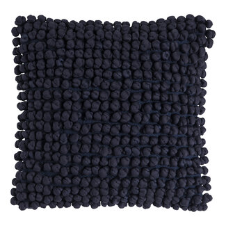 Linen & More Bergen kussen blauw 45x45cm