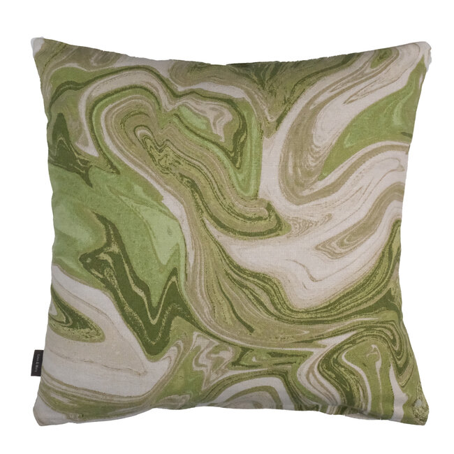 Linen & More Bliss kussen groen 45x45cm