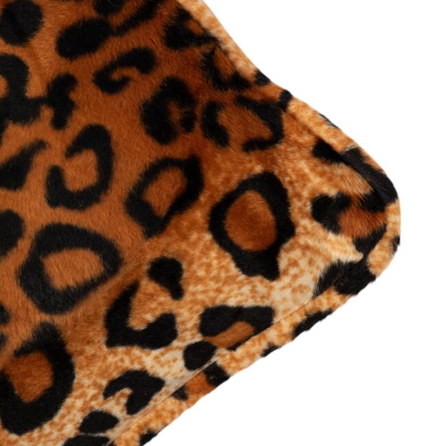 Linen & More Animal Velvet kussen bruin 47x47cm