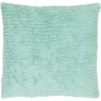 Linen & More Izmir kussen groen 47x47cm