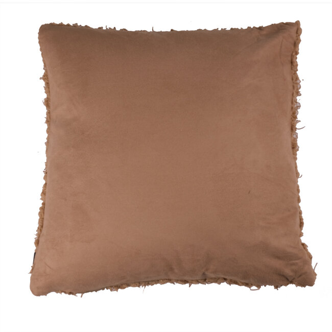 Linen & More Princeton kussen bruin 45x45cm