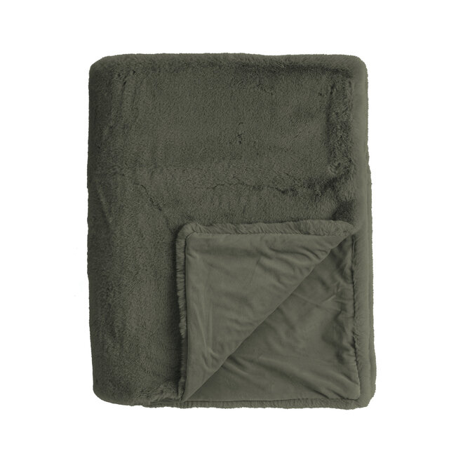 Linen & More Portland plaid groen 130x200cm