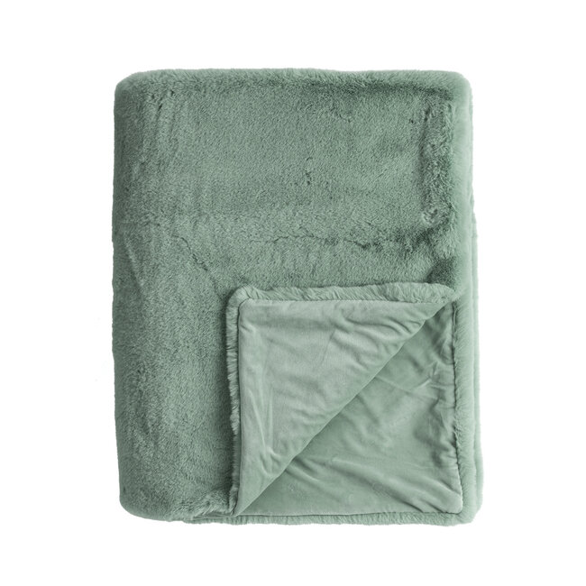 Linen & More Portland plaid groen 130x200cm