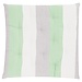 Linen & More Classic Stripe stoelkussen groen 40x40cm+8cm