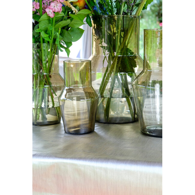 2Lif Metallic licht Tafelzeil goud 137cmx20mtr