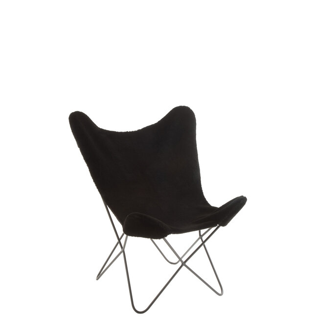 J-Line Hoes Vlinderstoel Cutie Zwart