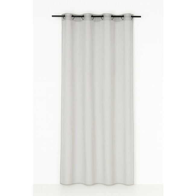 Linen & More Monna Vorhang Grau 8 Rings 135 x 260 cm