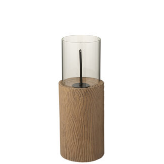 J-Line Vuurkorf Ronde Stam Magnesium Bruin