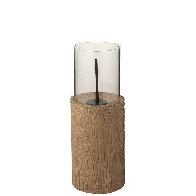 J-Line Vuurkorf Ronde Stam Magnesium Bruin