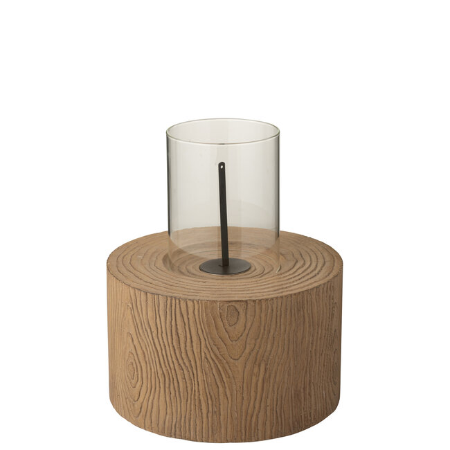 J-Line Vuurkorf Ronde Stam Magnesium Greige