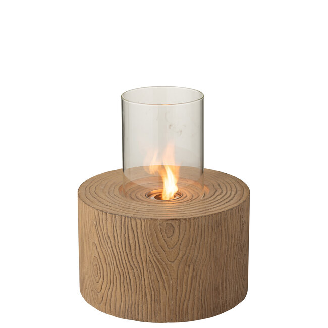 J-Line Vuurkorf Ronde Stam Magnesium Greige