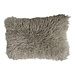 Mars & More Cushion tibetan lamb grey 30x50 cm