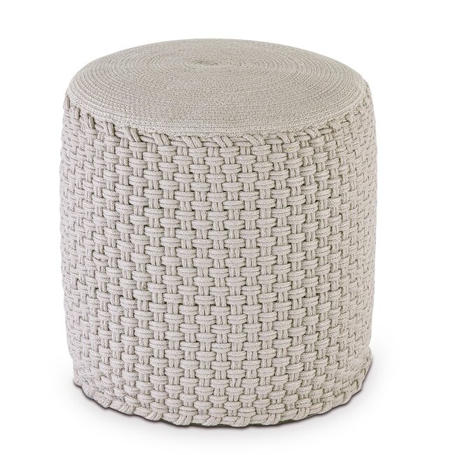 Kruk Zitkruk Merino Poef buiten ø40 H45cm Zit Poef navulbaar