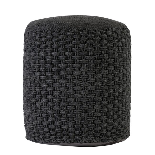 Kruk Zitkruk Merino Poef buiten ø40 H45cm Zit Poef navulbaar