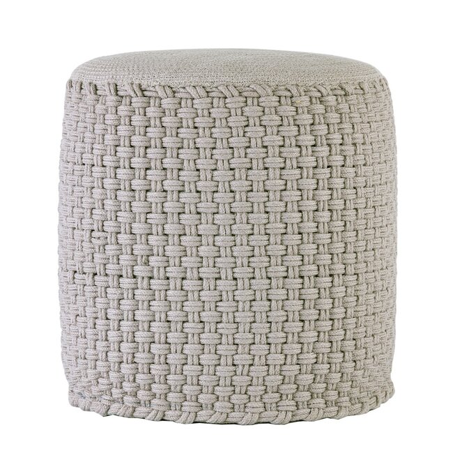 Kruk Zitkruk Merino Poef buiten ø40 H45cm Zit Poef navulbaar