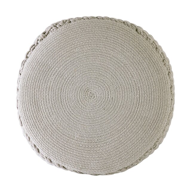 Kruk Zitkruk Merino Poef buiten ø40 H45cm Zit Poef navulbaar