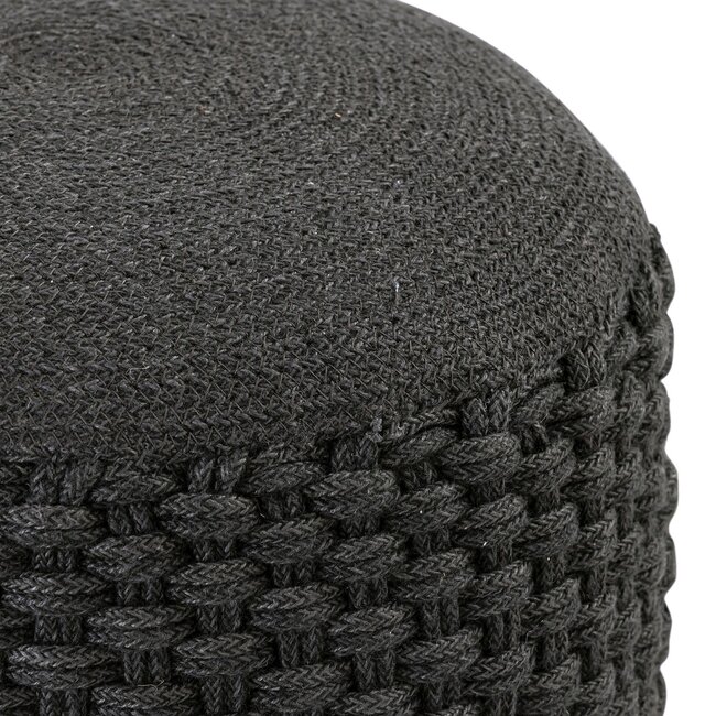Kruk Zitkruk Merino Poef buiten ø40 H45cm Zit Poef navulbaar