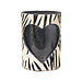 Mars & More *windlicht koe hart zebra 20cm*