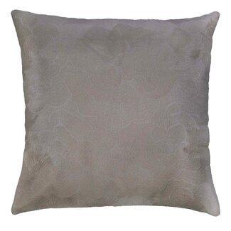 Linen & More Rosanna Kussen geborduurd beige 45x45cm