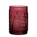 Mars & More Cilinder met boommotief rood h22 d16cm