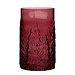 Mars & More Cilinder met boommotief rood h26 d16cm